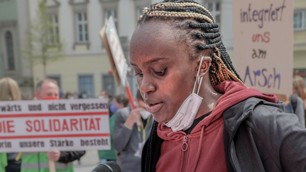 Alternativer 1. Mai - Mayday Linz 2021 (Foto Scheinost)