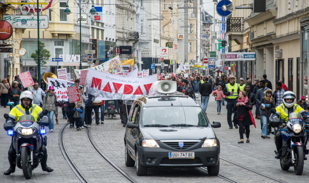 Alternativer 1. Mai - Mayday Linz 2016 (Foto Scheinost)