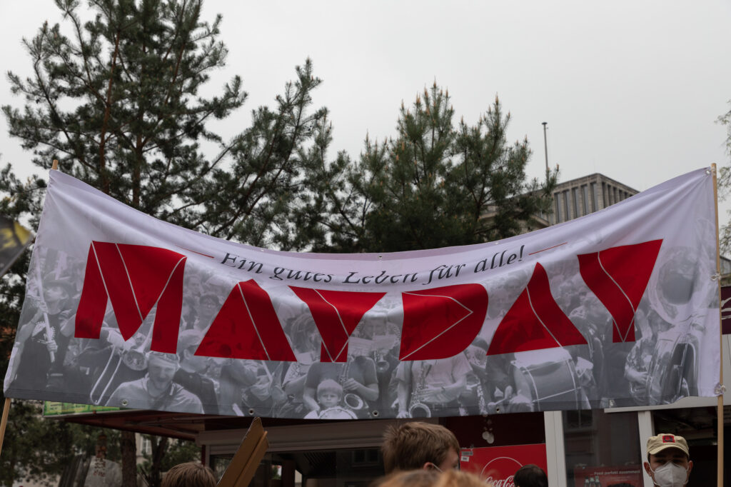 Alternativer 1. Mai - Mayday Linz 2021 (Foto Spiegl)