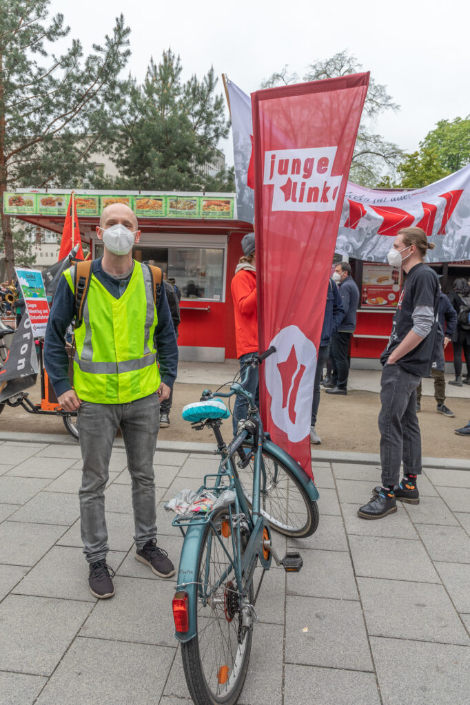 Alternativer 1. Mai - Mayday Linz 2021 (Foto Spiegl)