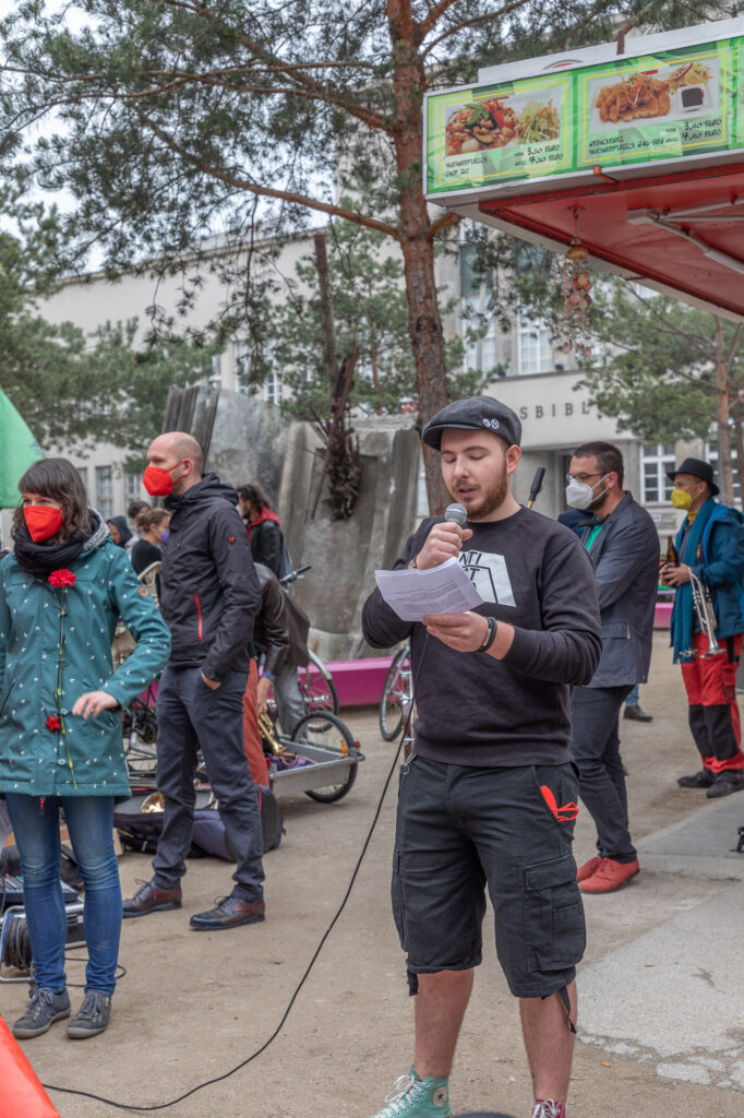 Alternativer 1. Mai - Mayday Linz 2021 (Foto Spiegl)