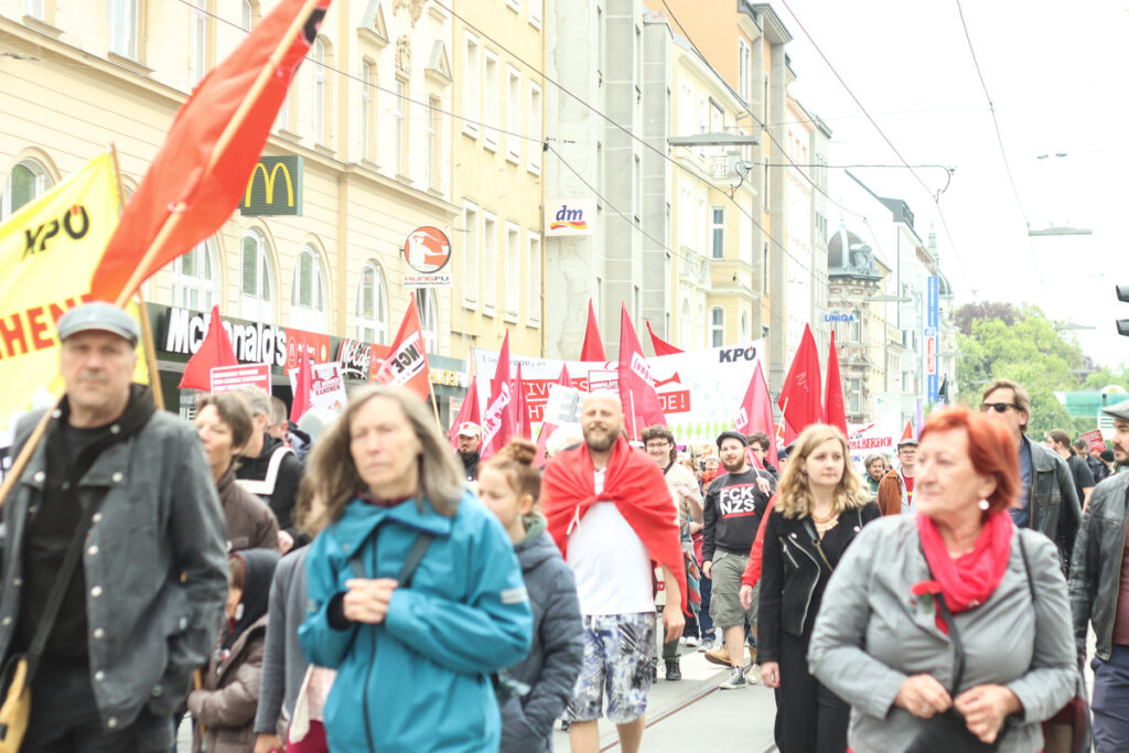 Alternativer 1. Mai - Mayday Linz 2022 (Foto Bergthaler)