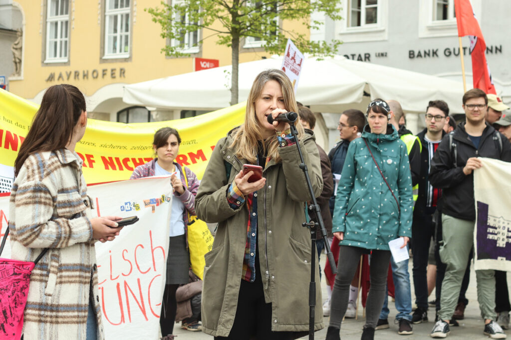 Alternativer 1. Mai - Mayday Linz 2022 (Foto Bergthaler)