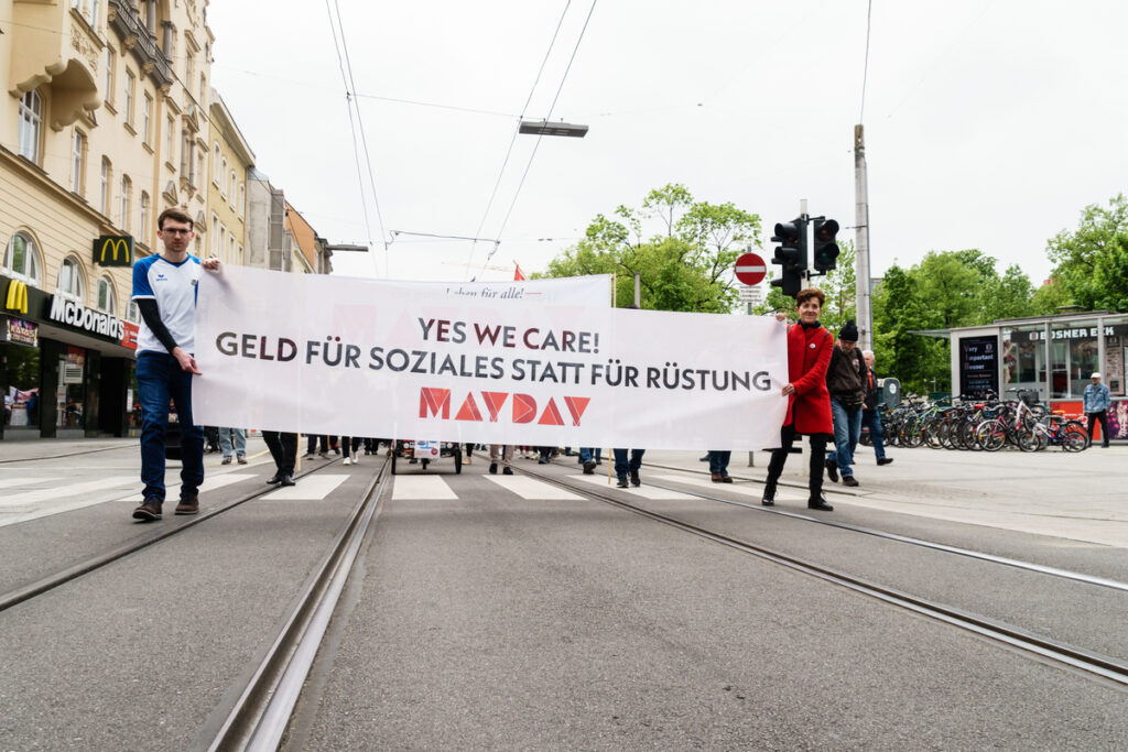 Alternativer 1. Mai - Mayday Linz 2022 (Foto Bergthaler)