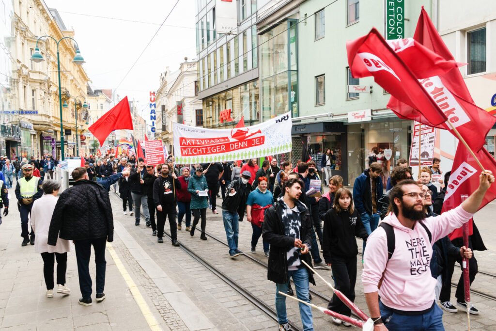 Alternativer 1. Mai - Mayday Linz 2022 (Foto Bergthaler)