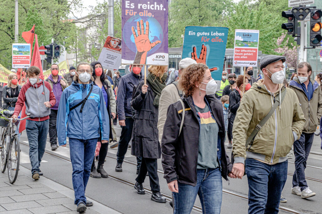 Alternativer 1. Mai - Mayday Linz 2021 (Foto Scheinost)