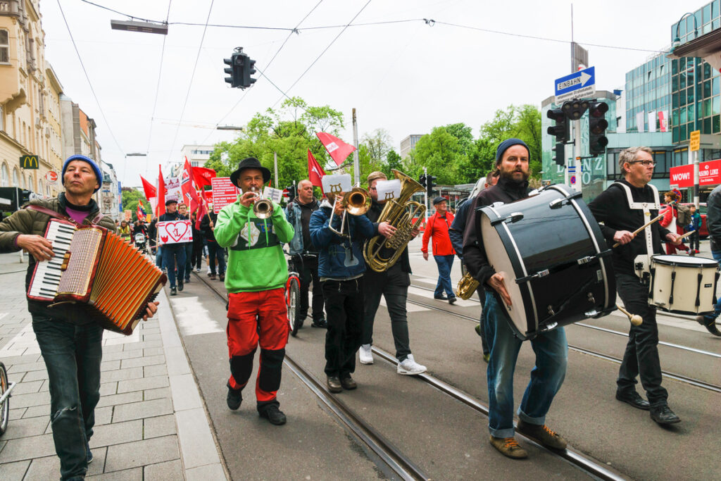 Alternativer 1. Mai - Mayday Linz 2022 (Foto Bergthaler)